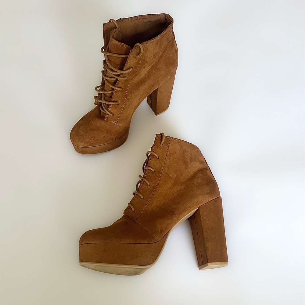 H&M Divided Brown High Heel Pumps Women’s Size 8